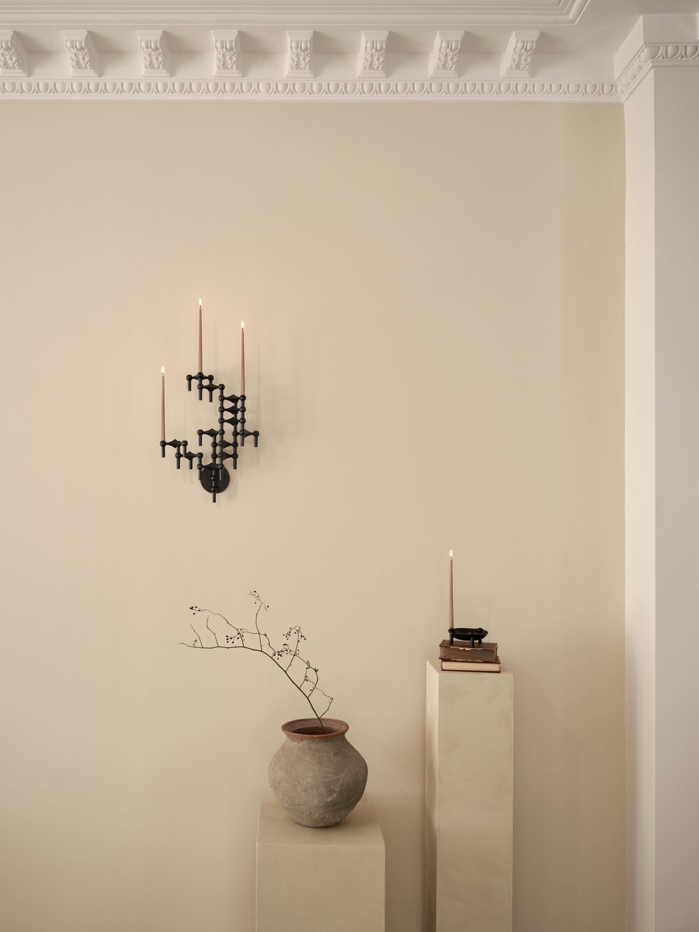 Nagel vægophæng - sort